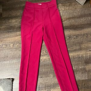 H&M hot pink slacks
